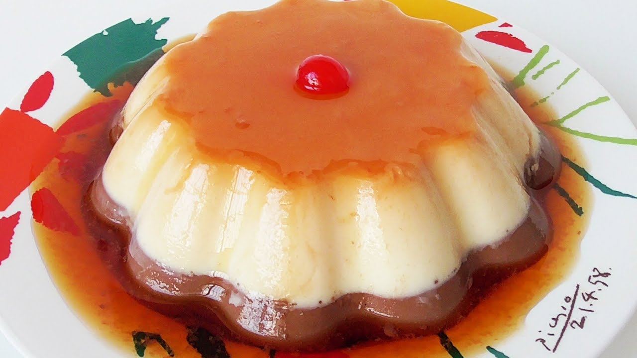 FLAN DOBLE CHOCOLATE