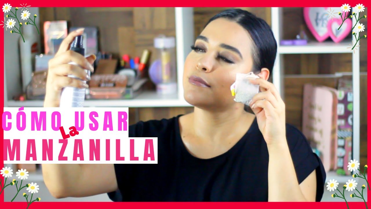 COMO USAR EL AGUA DE MANZANILLA EN LA CARA Y EL CABELLO Usos y Beneficios de la Manzanilla