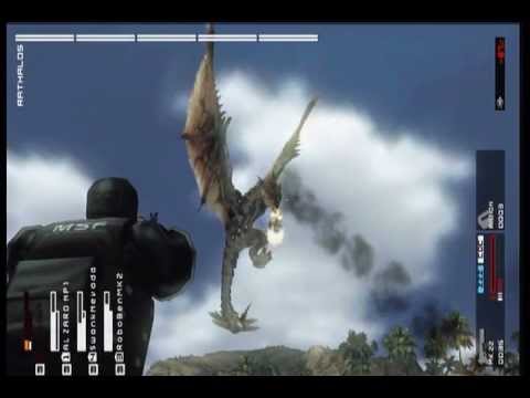 Metal Gear Solid Peace Walker: Co-op 5 - Rathalos (Xbox 360)