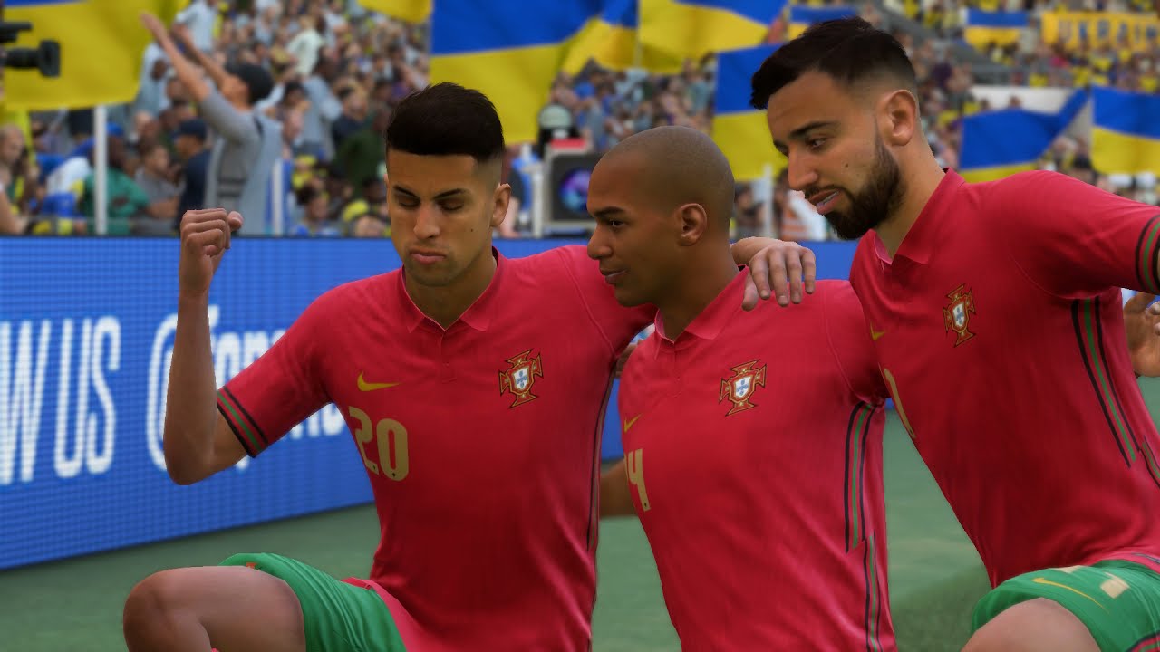 FIFA 22 Ukraine VS Portugal