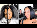 Witness a stunning long to short hair transformation 🤌😍