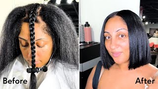 Witness a stunning long to short hair transformation 🤌😍 by hairstyles by Eden 2,407 views 2 months ago 8 minutes, 1 second