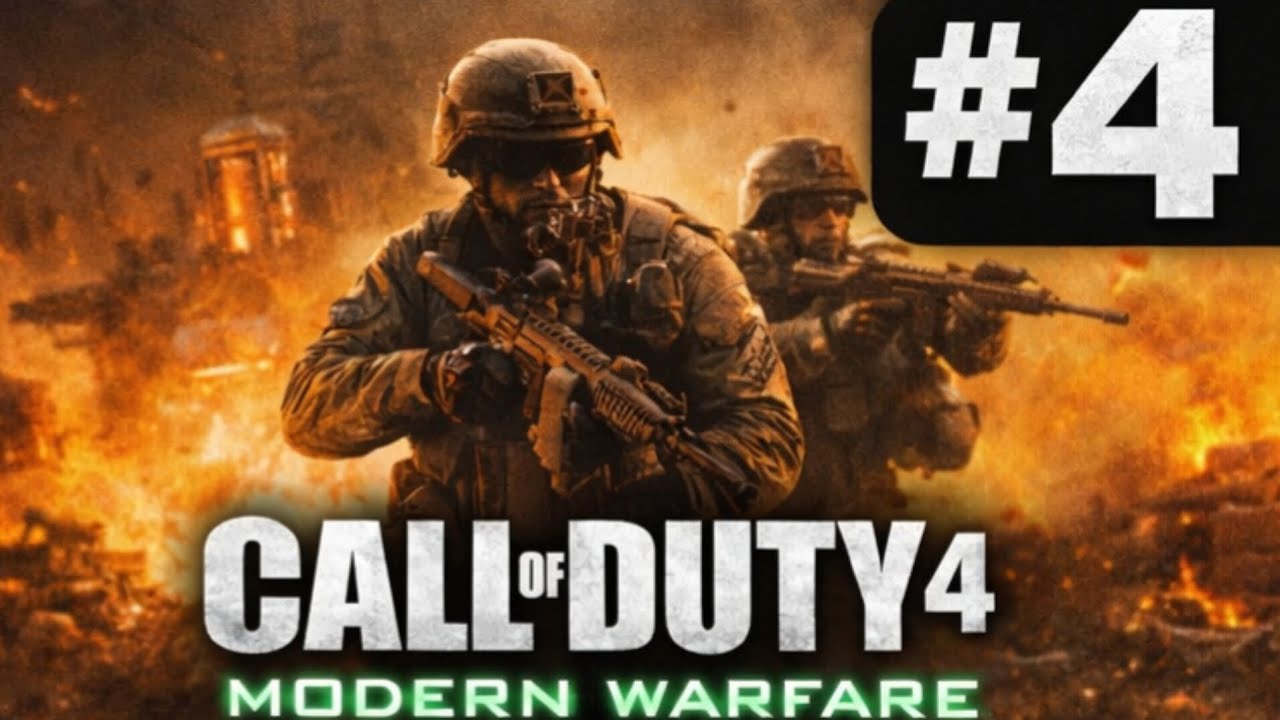 PARTE #4 – O LAMAÇAL | Campanha Modern Warfare Remastered PT-BR