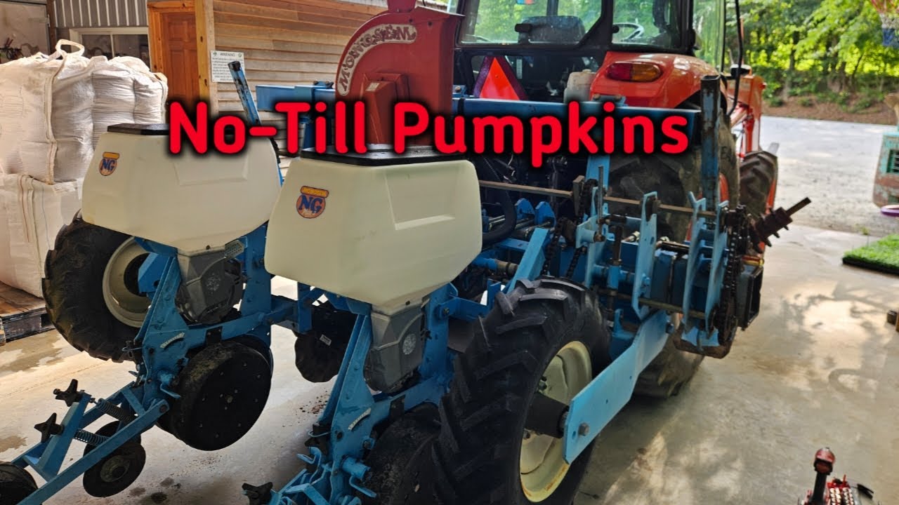 Planting N0-Till Pumpkins with Monosem Planter and Agricision OnTrak Guidance