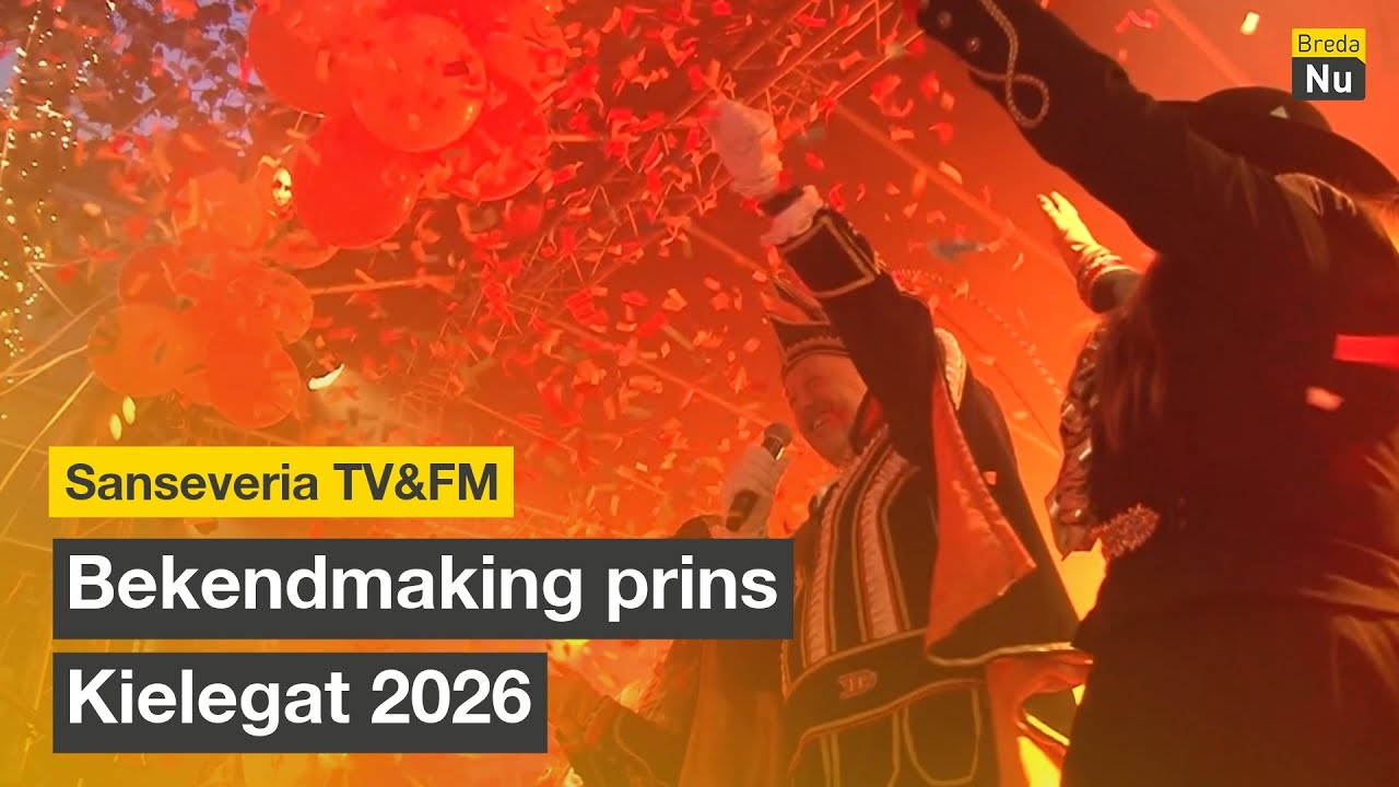 Bekendmaking prins Kielegat 2026 | Sanseveria TV&FM