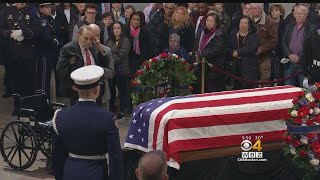 Thousands Pay Respects To George H.W. Bush At Capitol