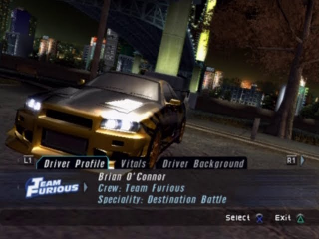 Jogo The fast and furious Tokyo Drift ps2