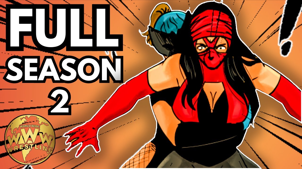 Proving Yourself as a Pro Wrestler! Women's Wrestling Comics Story Full Season 2 Compilation!