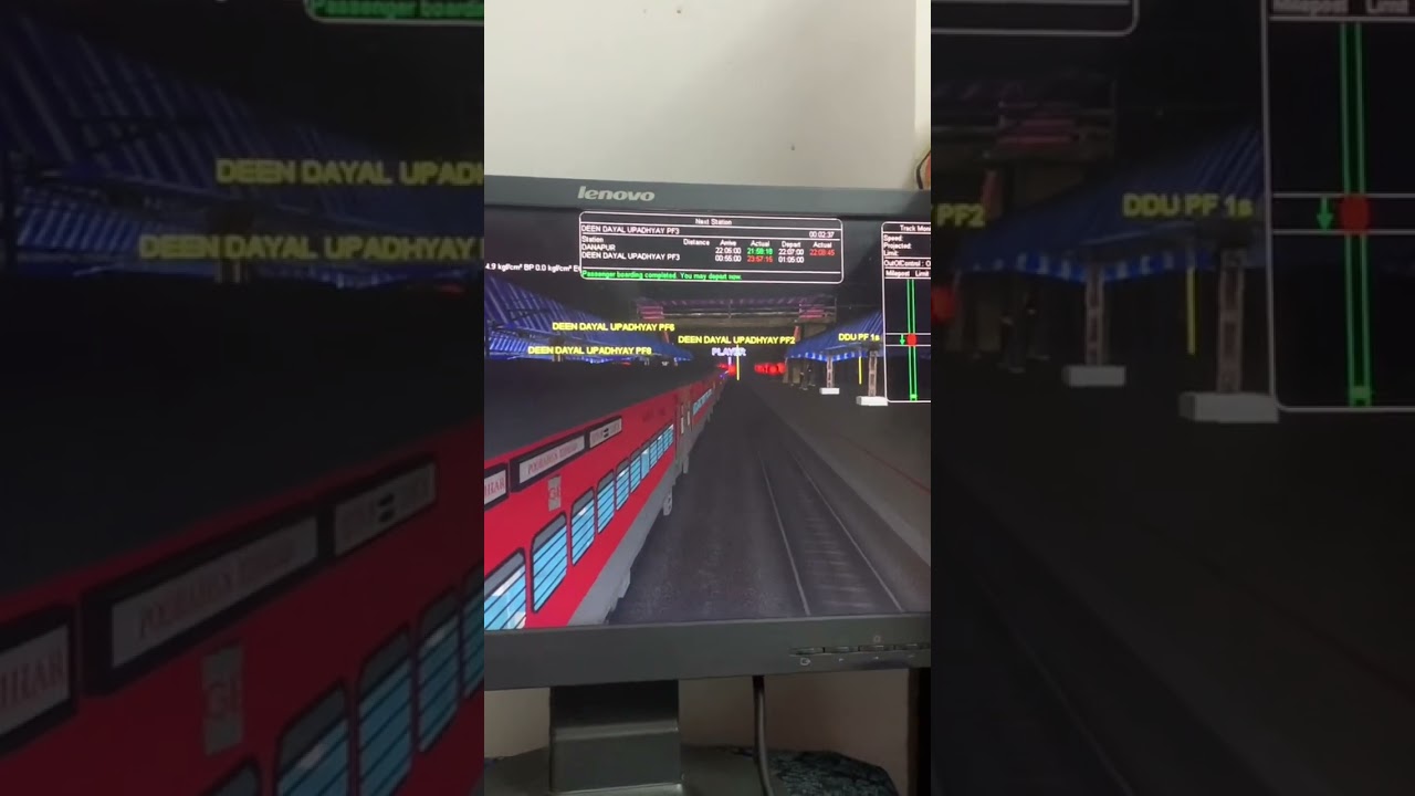 MSTS GAMEPLAY | 12309 Rajdhani express arrvied at DDU❤️ 