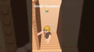 Small Youtubers 😭😢 #roblox #robloxrant #rblx #smallyoutuber #relatable