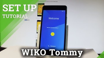 First Configuration in WIKO Tommy - Step by Step Activation Instructions