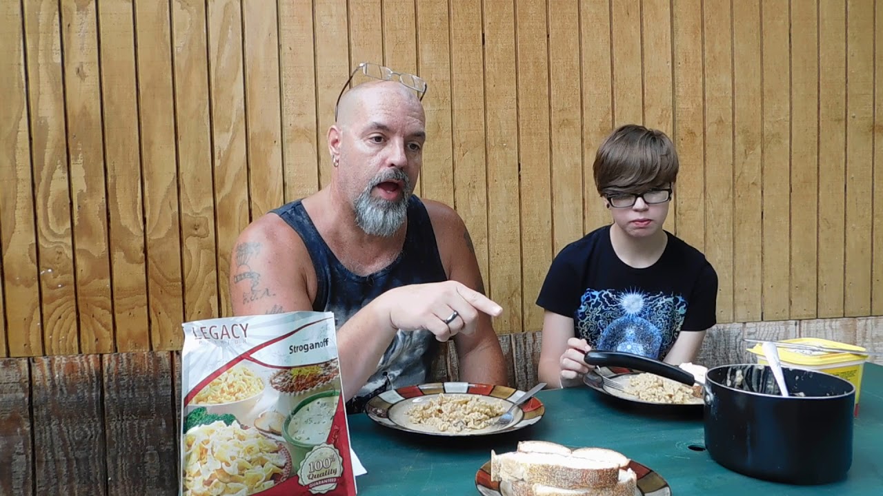 A product review of Legacy premium freeze dried foods. YouTube