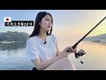 【韓国島暮らし】釣った魚で握った寿司が食べたい【挑戦】