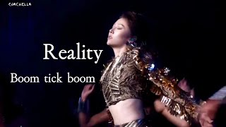 【劉雨昕 科切拉​直拍XIN Liu x Coachella 2024】新歌首唱舞台《reality》+热辣《boom tick boom》