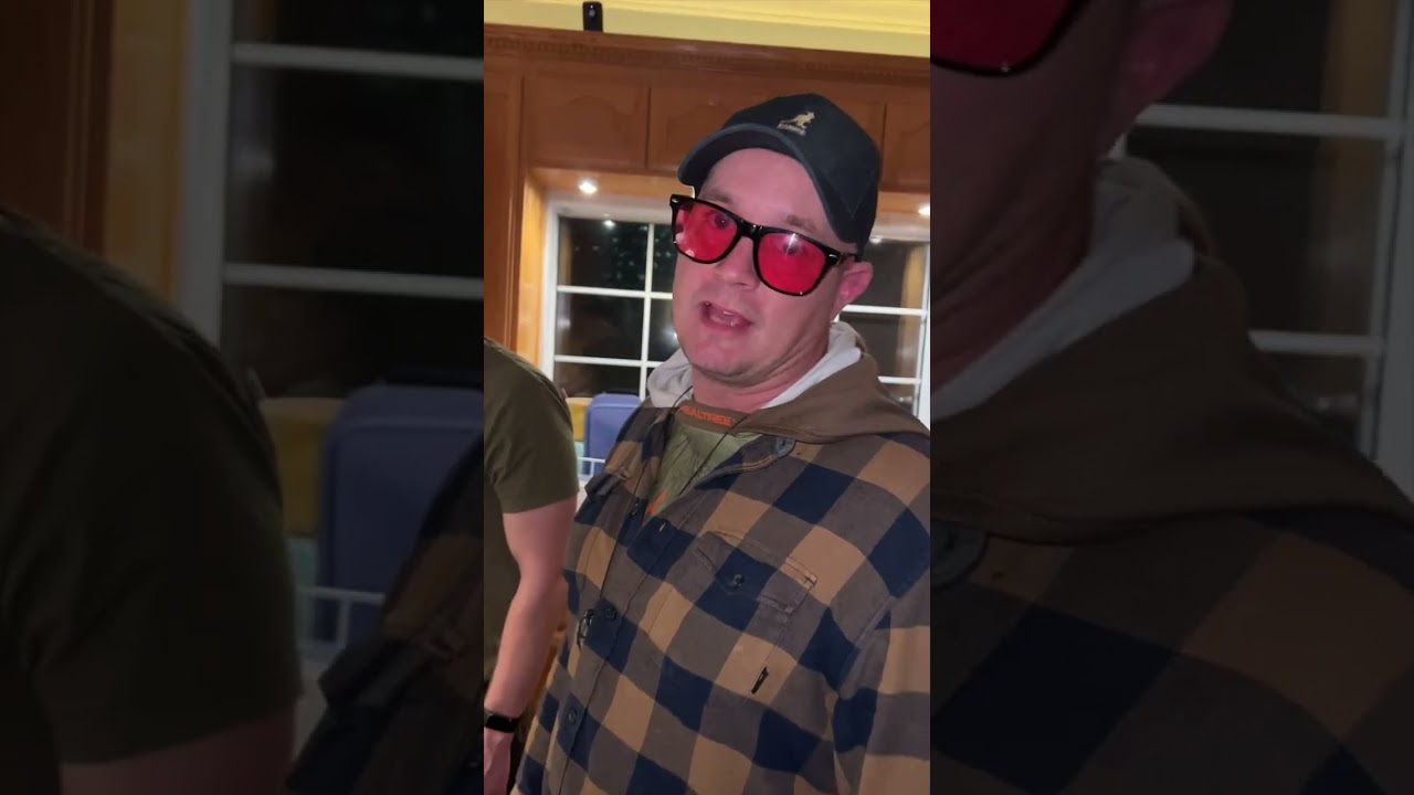 Standing in Line For Airrack’s Pizza Party on Christmas Eve!