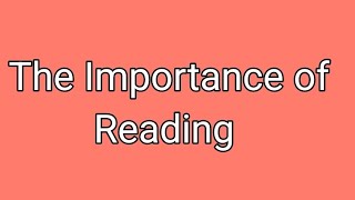 #Essay Writing-Importance of Reading  Declamation - Importance of Reading #bbc Compacta#studycentre 