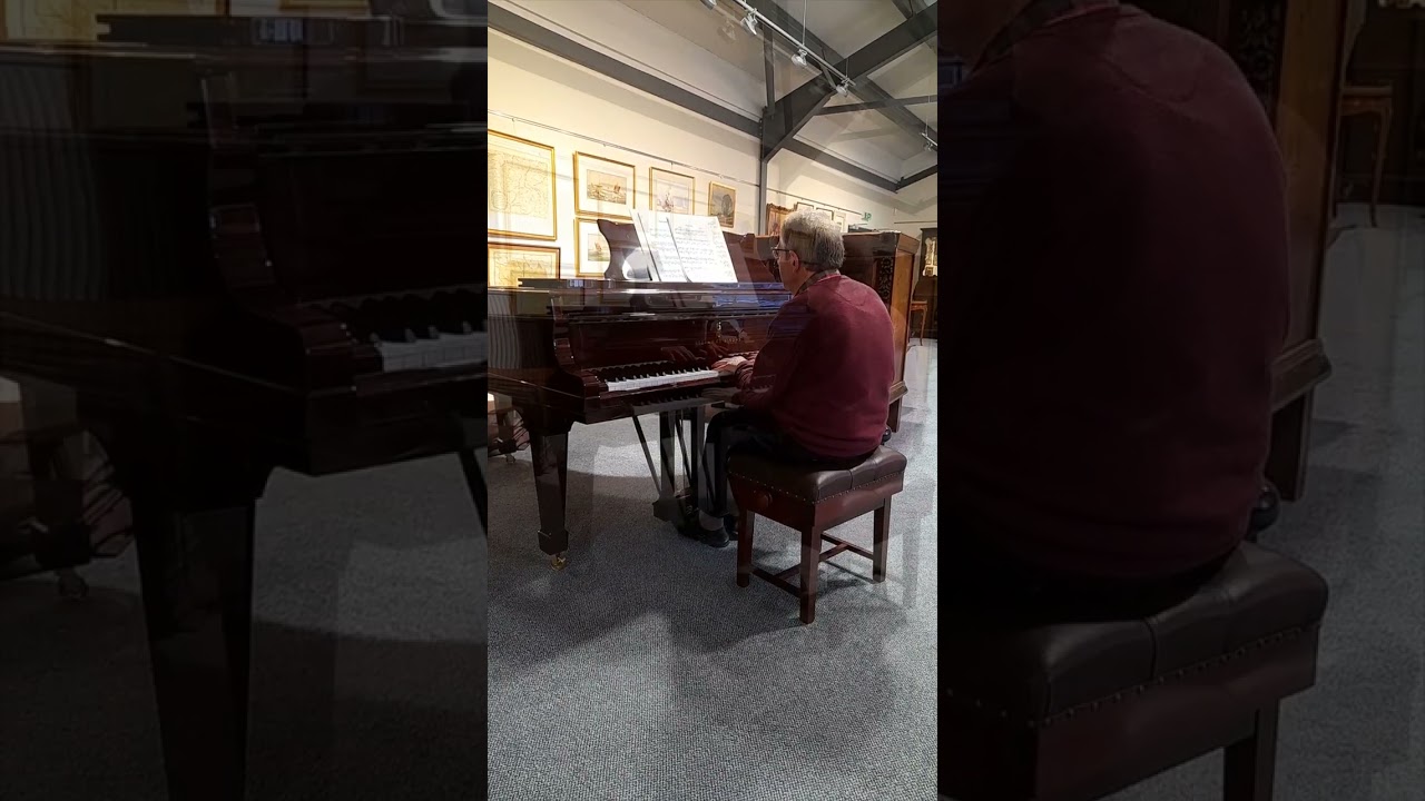 Steinway & Sons - Model O overstrung Grand Piano serial No 576699