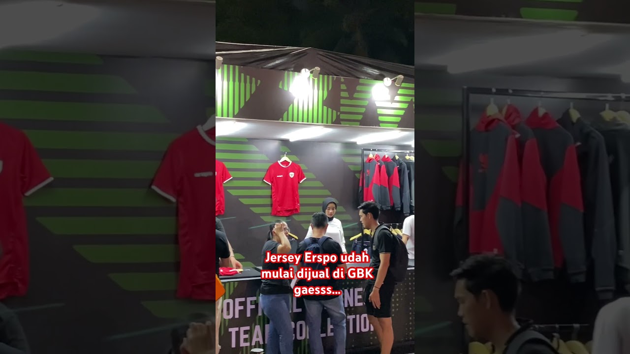 Jersey Erspo sudah dijual nih. Sikat?