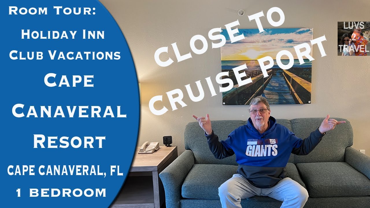 Close to Cruise Ships at Port Canaveral - Holiday Inn Club Vacations Resort - 1 BEDROOM Room Tour!