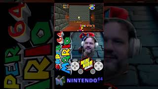 SE DER ERRADO A GENTE TENTA DE NOVO | SUPER MARIO 64 #shorts #nintendo #mario #mario64