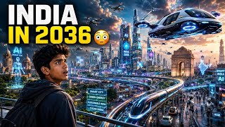 India in 2036 😳 Future India Will Shock You! #India2036 #FutureIndia #AI #Technology #Future