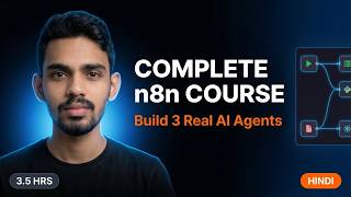 Maine 5 Ghante Waste Kiye N8N Mein | Complete Hindi Course 2026 screenshot 3