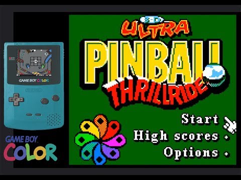 3D Ultra Pinball Thrillride Game Boy Color - C&M Plays