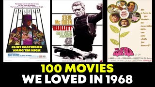 Unveiling the Hidden Gems: The TOP 100 Must-Watch Movies of 1968 That Will Blow Your Mind!