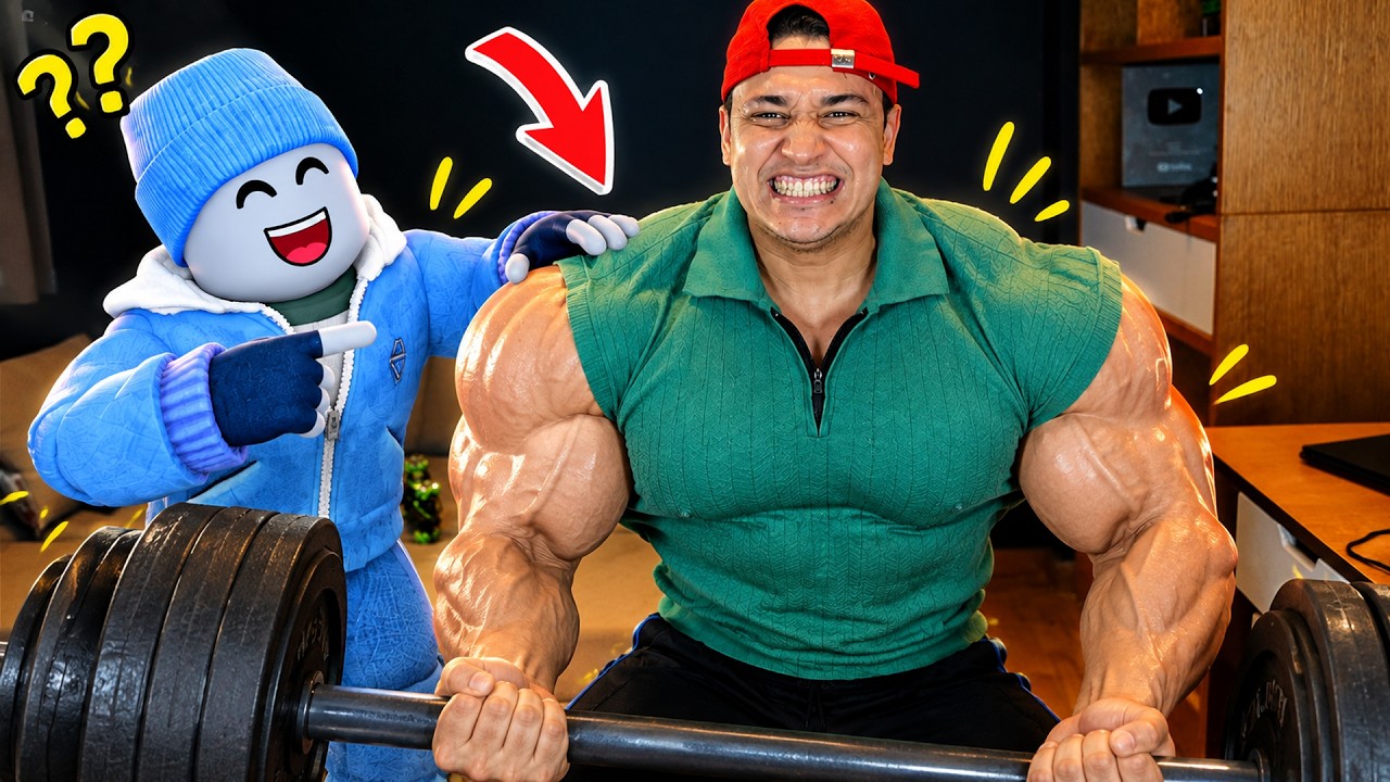 اصلانو من أضعف رجل إلى أقوى رجل 💪 كل ضربة تزود قوتي +1 | Strength Destruction