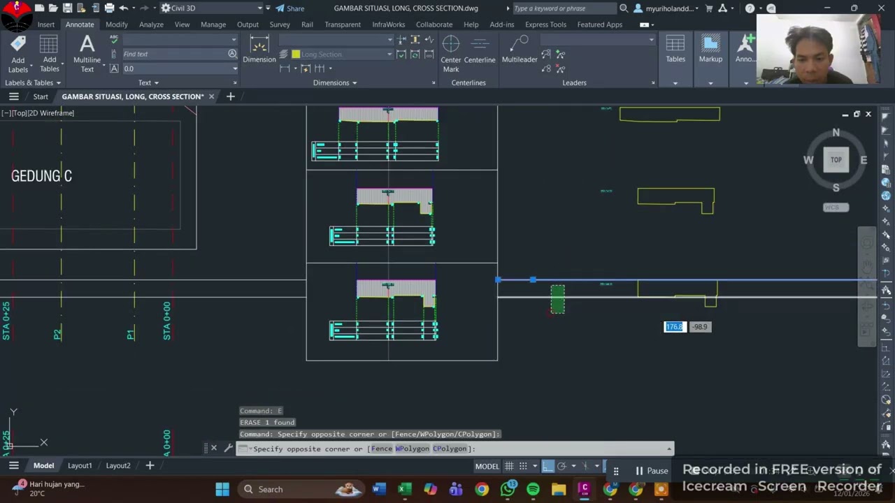 CARA MENGHITUNG VOLUME CUT AND FILL