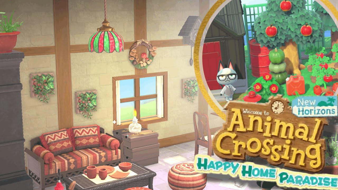 Speed build Raymond's vacation home Animal Crossing New Horizons Happy Home Paradise YouTube
