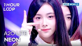 [1HR LOOP🔥] A2O LITE - NEON [Music Bank] | KBS WORLD TV 261023