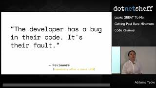 Looks GREAT To Me: Getting Past Bare Minimum Code Reviews