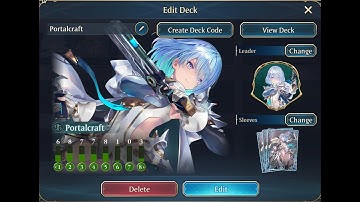 Portalcraft Gameplay - Masterwork Artifact Ω Deck【Shadowverse: Worlds Beyond】