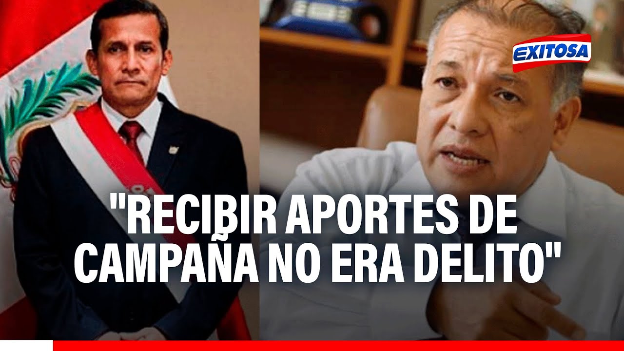 🔴🔵Ulises Humala indignado por condena contra su hermano: "Recibir aportes de campaña no era delito"