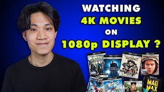Can You Watch 4K BLU-RAYS on a 1080p DISPLAY ???