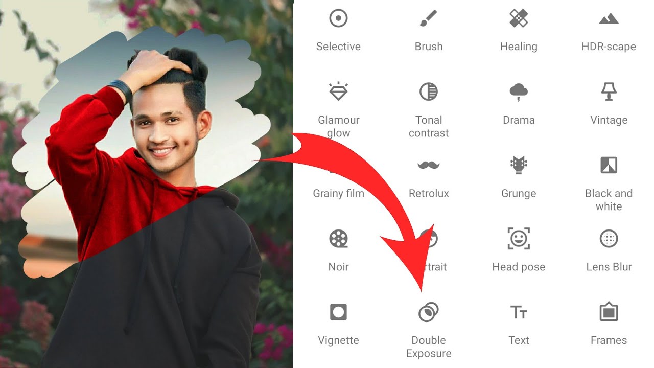 Snapseed Face Smile & Background Change Photo Editing | Snapseed New Photo Editing