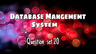 Data Base Task 20 | DBMS Question Session | 1st Year | Java Institute | M.Kaveen Punsara Profile