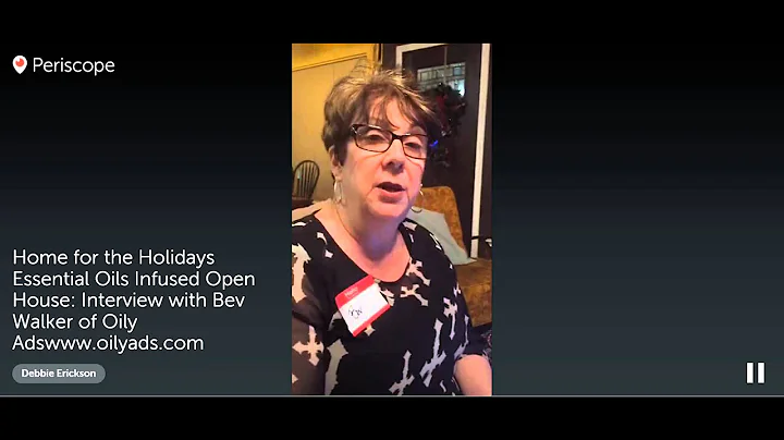 Oily Ads Interview with Debbie Erickson at Holiday...