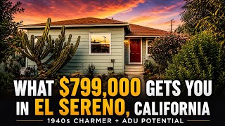 What $799,000 Gets You in El Sereno, California | 1940s Hillside Charmer + ADU Potential
