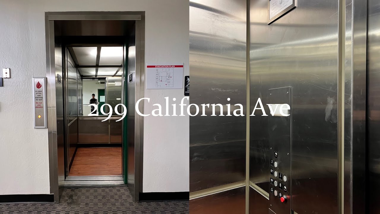PISSED OFF Low On Oil Atlas Hydraulic Elevator - 299 California Ave - Palo Alto, CA