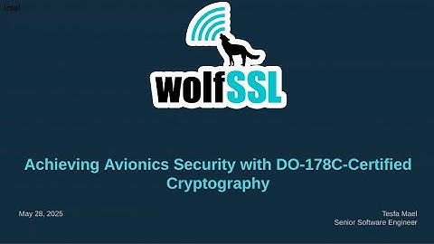 Achieving Avionics Security with DO 178C Certified Cryptography