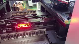 our latest high speed 8 heads pick and place machine