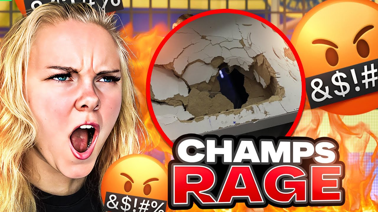 БЕЗУМНАЯ ГНЕВНЯ чемпионов FUT! (снова сломанный стол...)