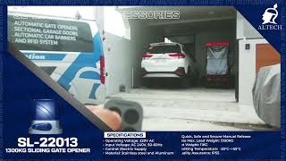 SL 22013 1300kg Electric Supply Sliding Gate Opener | Filipino Automatic Sliding Gates