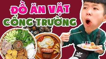 Tổng Hợp Tiktok Ẩm Thực Đồ Ăn Vặt Cổng Trường Quanh Hà Nội