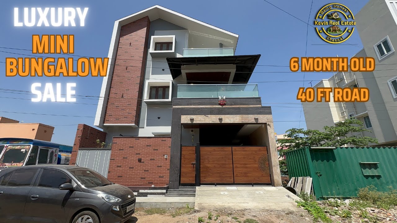 ID 1575 - Luxury Mini Bungalow For Sale In Ambattur || CMDA || 2CCP || 40Ft Road