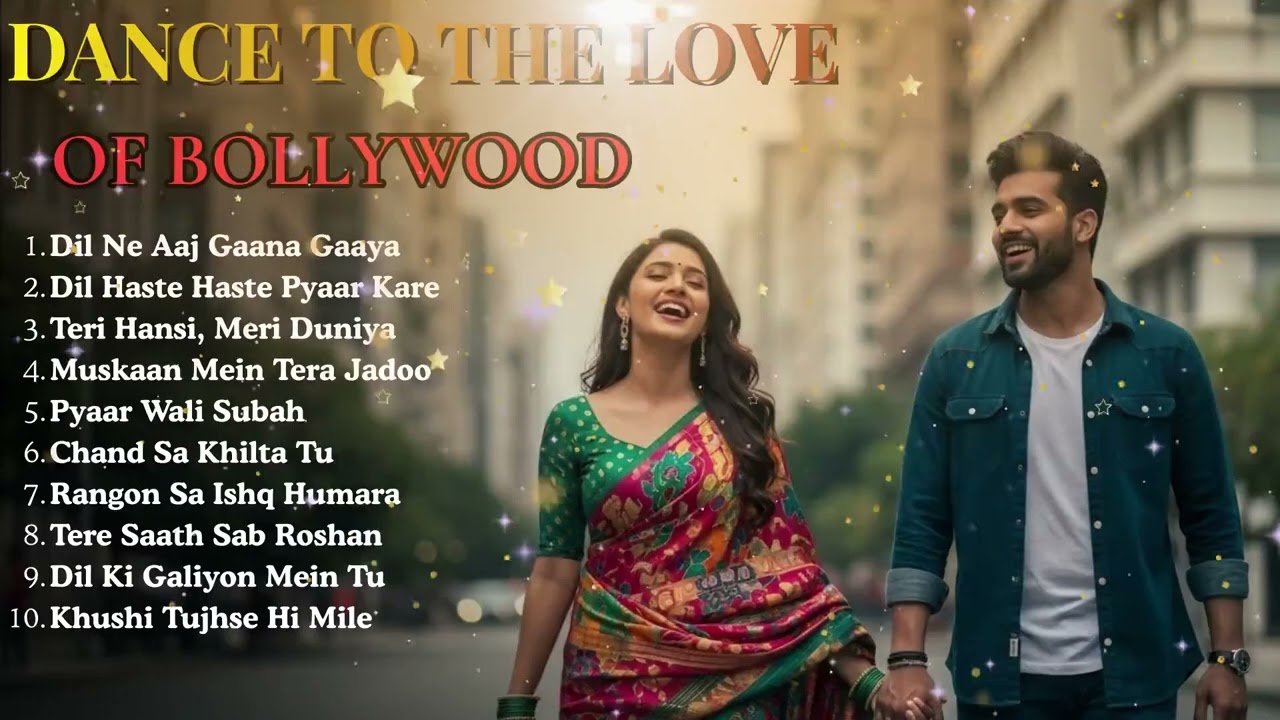 Bollywood Cheerful Romantic Songs | Happy Hindi Love Music Collection