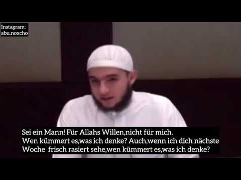 Sei ein Mann!