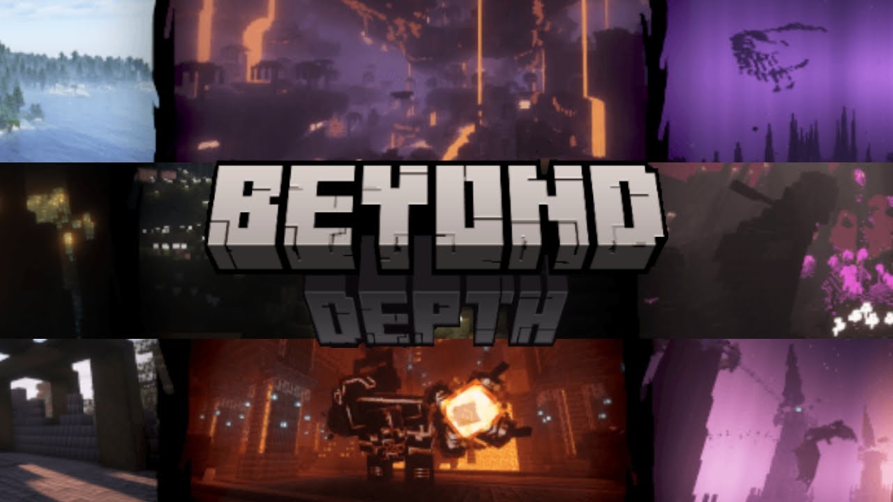 EL NETHER Y EL BOSS MANO🤚 | Minecraft Beyond Depths EP.8 - YouTube